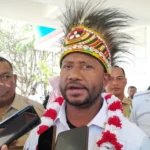 Yan Mandenas Sosialisasikan Empat Pilar Kebangsaan Menguatkan Persatuan dan Toleransi di Papua