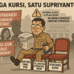 Supriyanto Rangkap Tiga Jabatan, Potensi Konflik Kepentingan Di Pemkab Lamsel ?