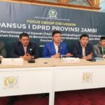 Ketua DPRD Provinsi Jambi pimpin Pansus 1 Menggelar FGD Optimalisasi PAD dari PI 10 Persen