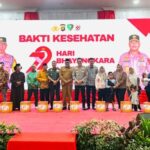 Ketua DPRD Provinsi Jambi Hadiri Gelar Bakti Kesehatan dalam Rangka Hari Bhayangkara ke-79.