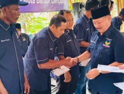 Partai NasDem Lampung Beri Insentif kepada Kader, Dorong Militansi dan Loyalitas