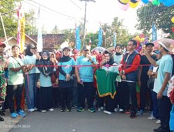 Ribuan Warga Desa Bogorejo Ikuti Jalan Sehat dalam Rangka HUT RI ke-80.